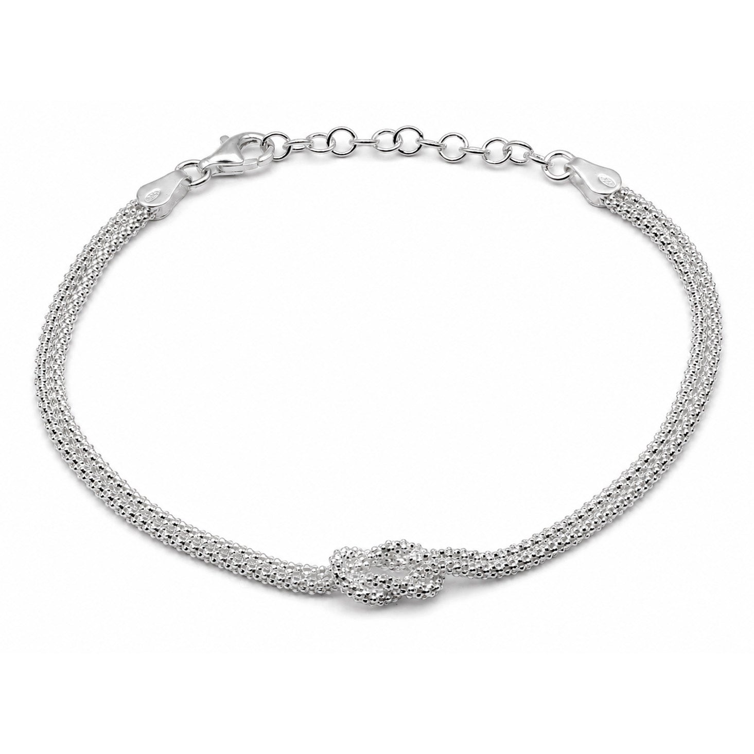 Bracciale con Nodo in Argento 925 - Aka Gioielli
