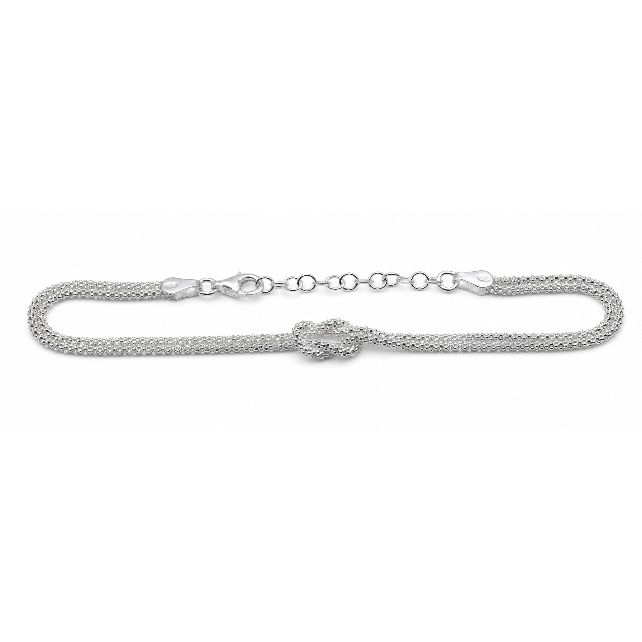 Bracciale con Nodo in Argento 925 - Aka Gioielli