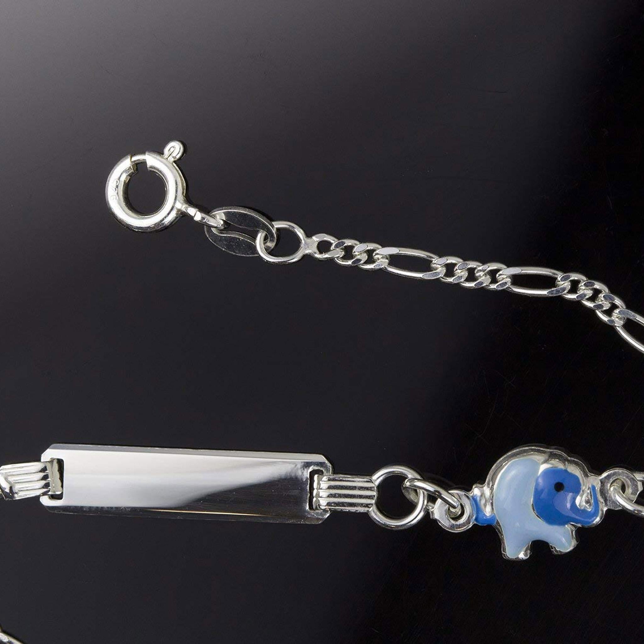 LE BEBE' Catenina con pendente in oro bianco rifinita con diamanti per LE BEBE' Catenina con pendente in oro bianco rifinita con diamanti per