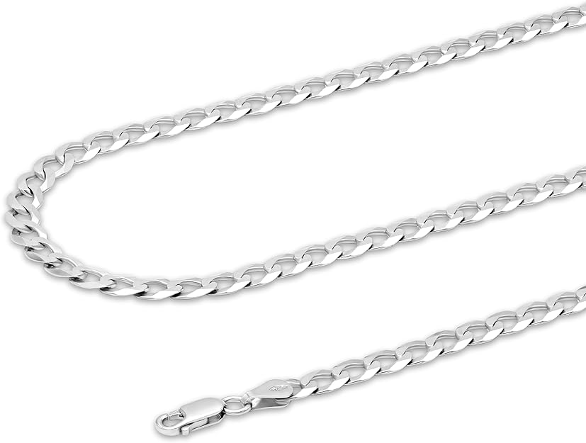 NKlaus 40cm Argento 925 Catena a cordoncino rodiata larghezza massima 1,80mm, 3,5g 5614 NKlaus 40cm Argento 925 Catena a cordoncino rodiata larghezza massima 1,80mm, 3,5g 5614