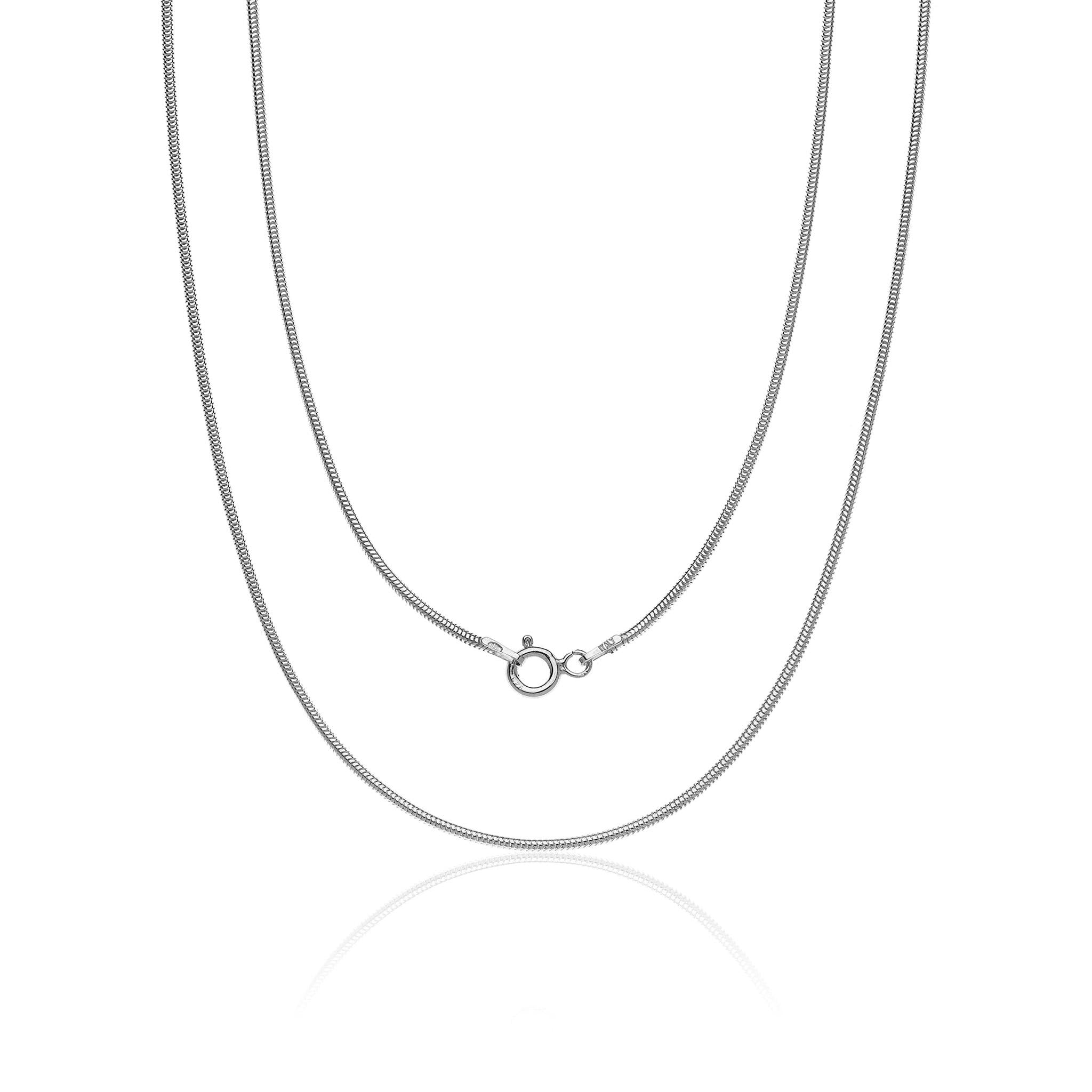 1.4mm 925 Silver Snake Chain