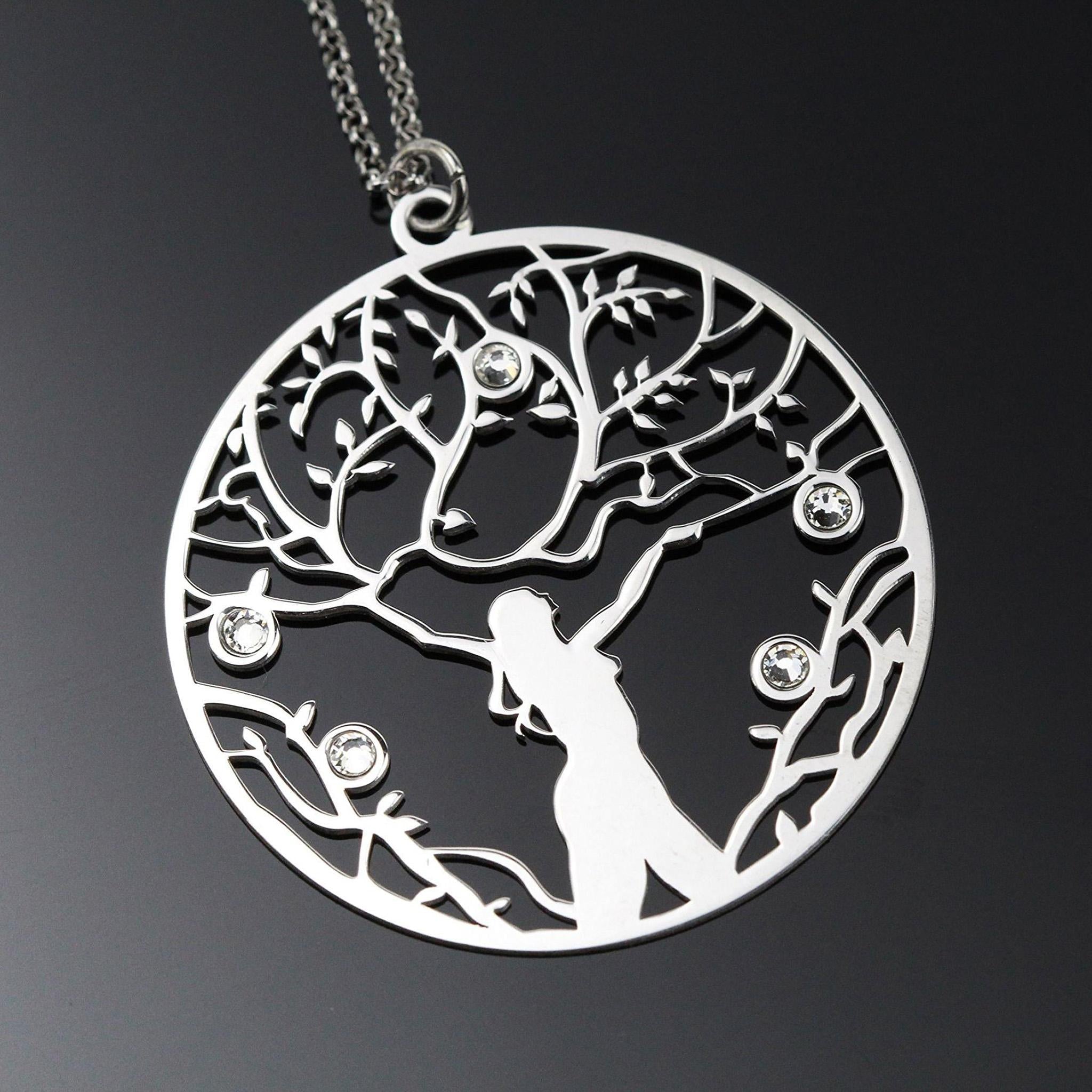Collana albero della vita in argento, ciondolo albero della vita, argento sterling 925 albero della vita, albero della vita, collana albero della vita - Italia Collana albero della vita in argento, ciondolo albero della vita, argento sterling 925 albero della vita, albero della vita, collana albero della vita - Italia