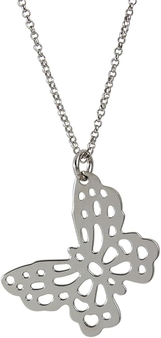 Collana con Ciondolo Farfalla in Argento 925 - Aka Gioielli